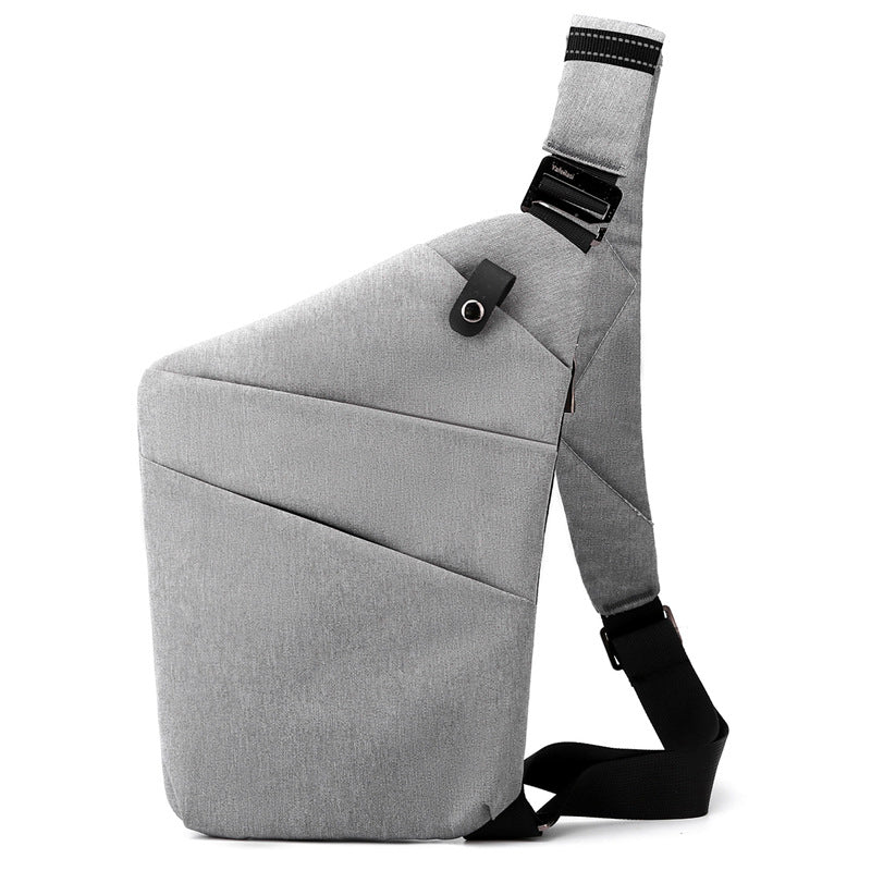 Crossbody Chest Bag with Anti-theft Design