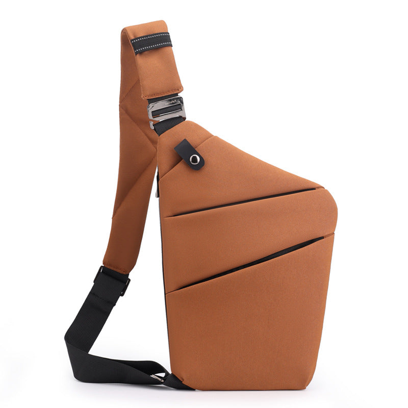 Crossbody Chest Bag with Anti-theft Design