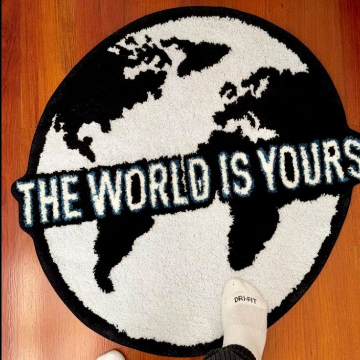 Cartoon-Shaped Absorbent Non-Slip Bedroom Rug