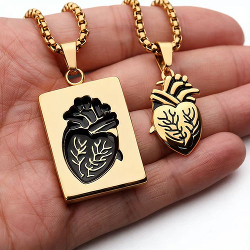 Heart Shaped Alloy Necklace
