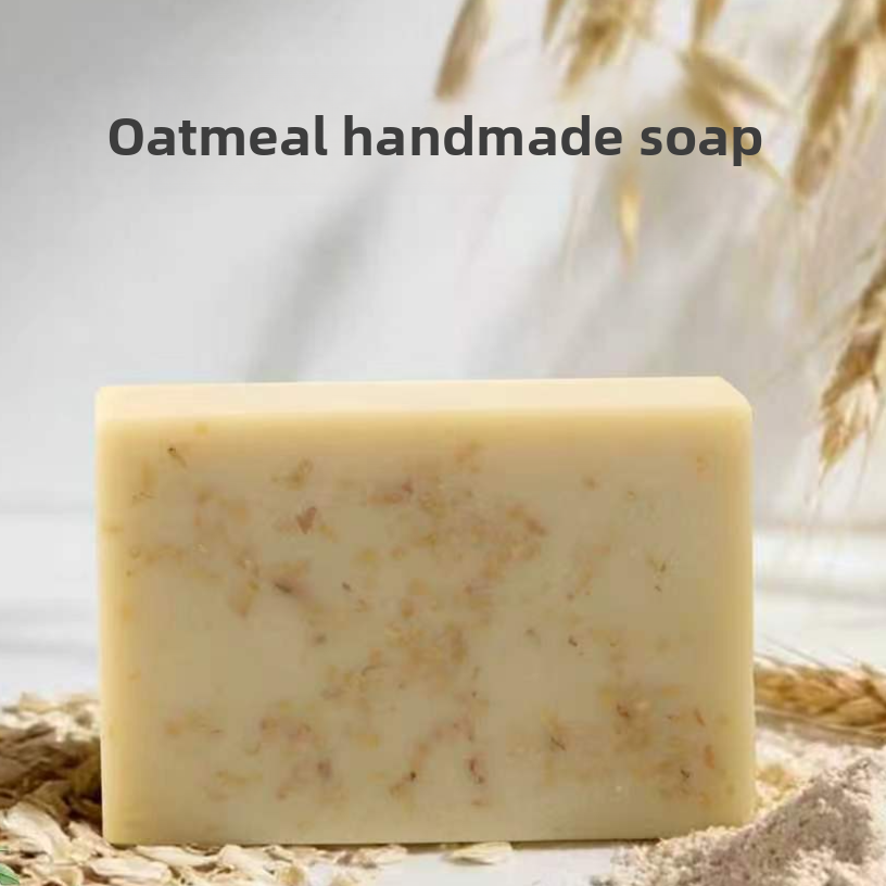 Rice Coconut Oil Soap Oatmeal Handmade Soap