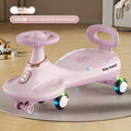 Kids Twist Slide Swing Ride-On Car