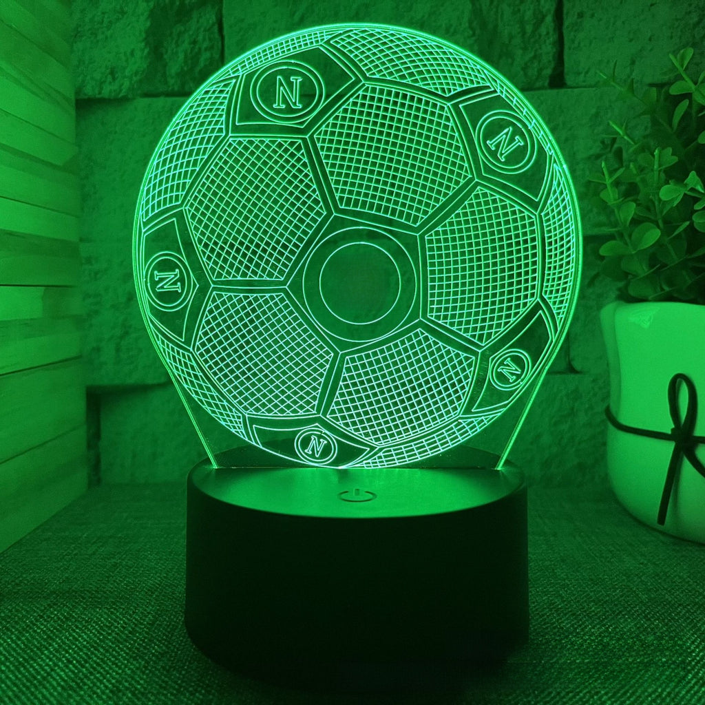 3D nightlight Football Club team logo
