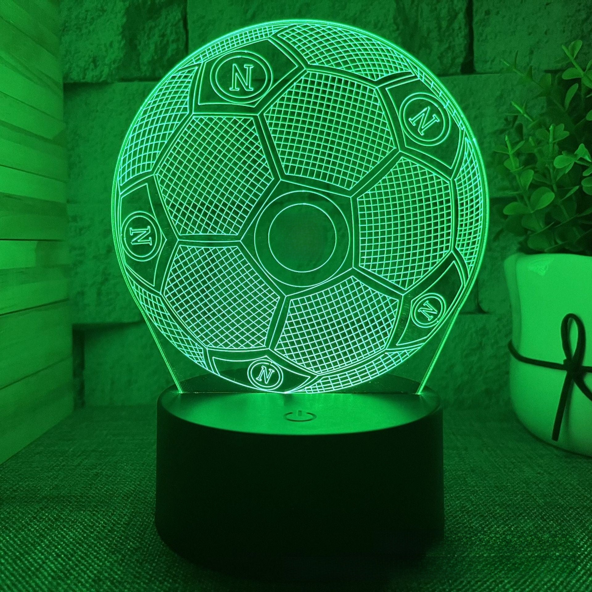 3D nightlight Football Club team logo