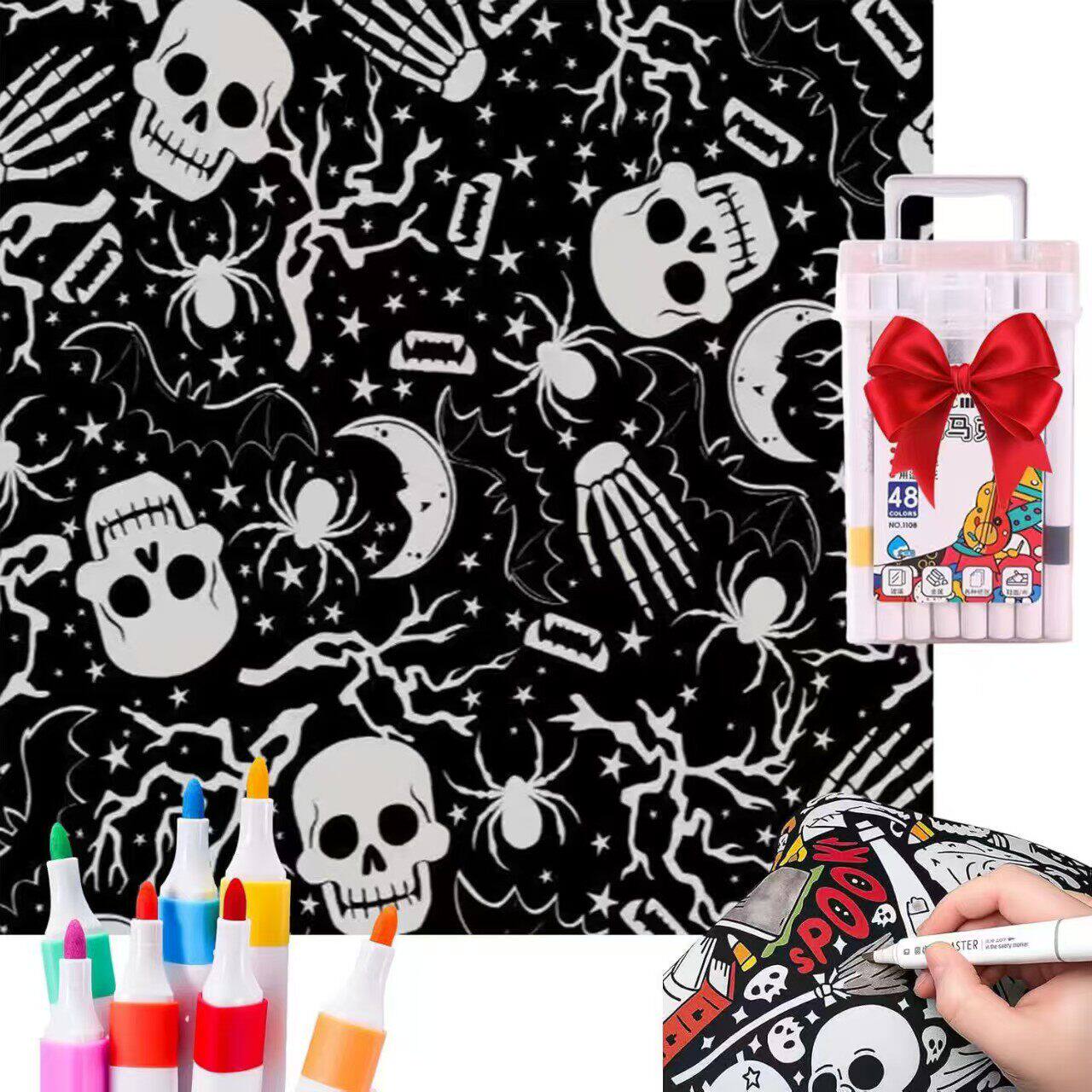 DIY Washable Kids Coloring Blanket