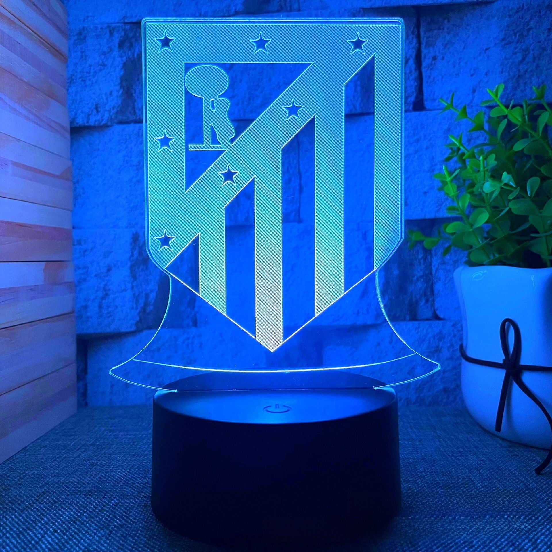 3D nightlight Football Club team logo