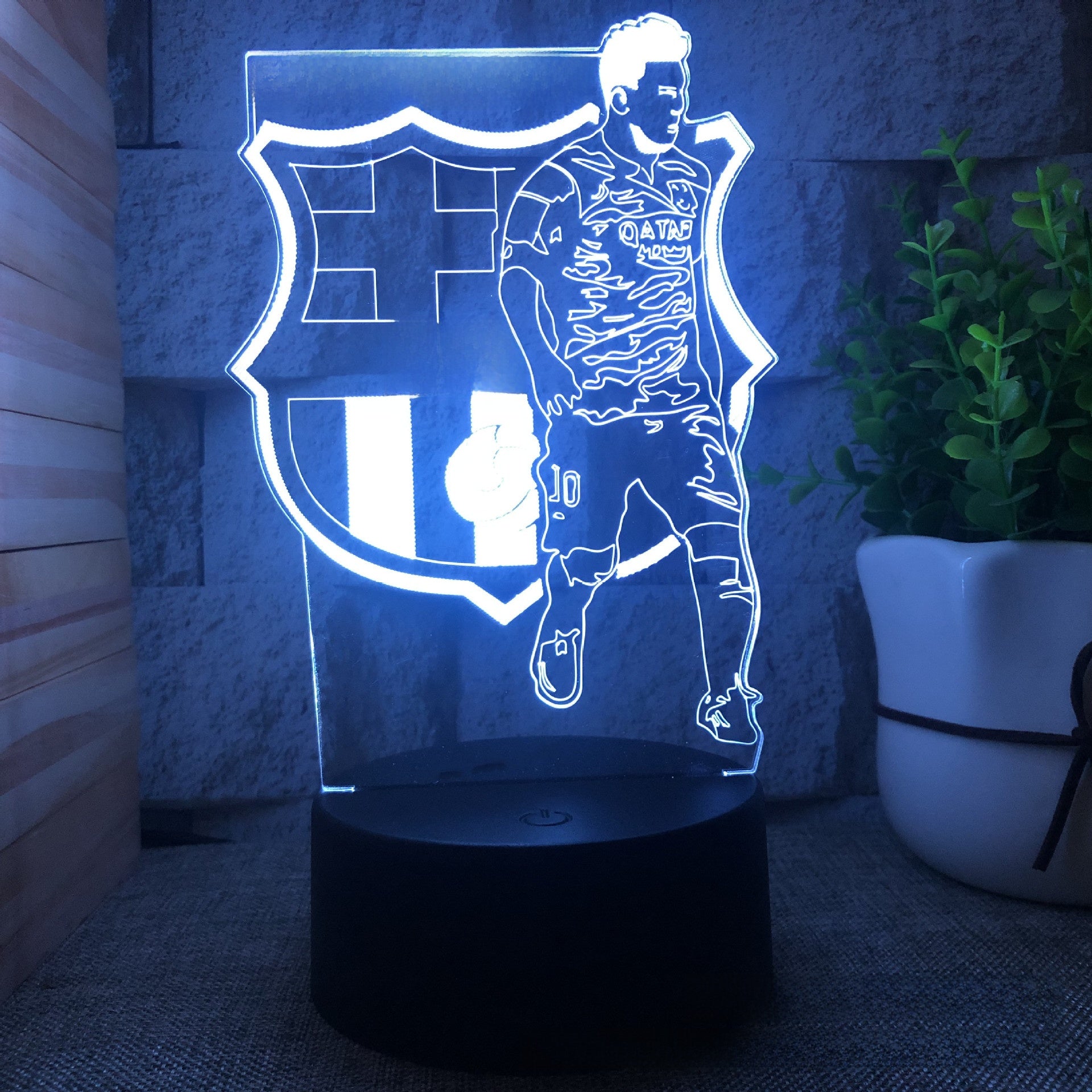 3D nightlight Football Club team logo