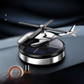 Solar Rotating Helicopter Car Aromatherapy Perfume Ornament