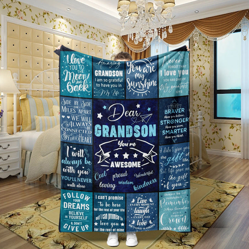 Autumn and Winter Sun-Sleeping Printed Rug