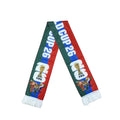 Football Fans Plush Scarf with Team Badges