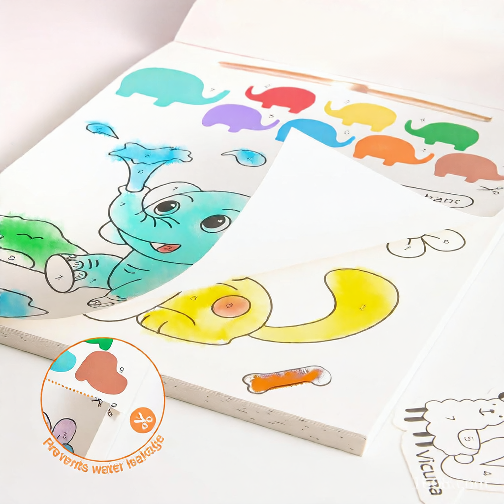 Kids Water Coloring Book