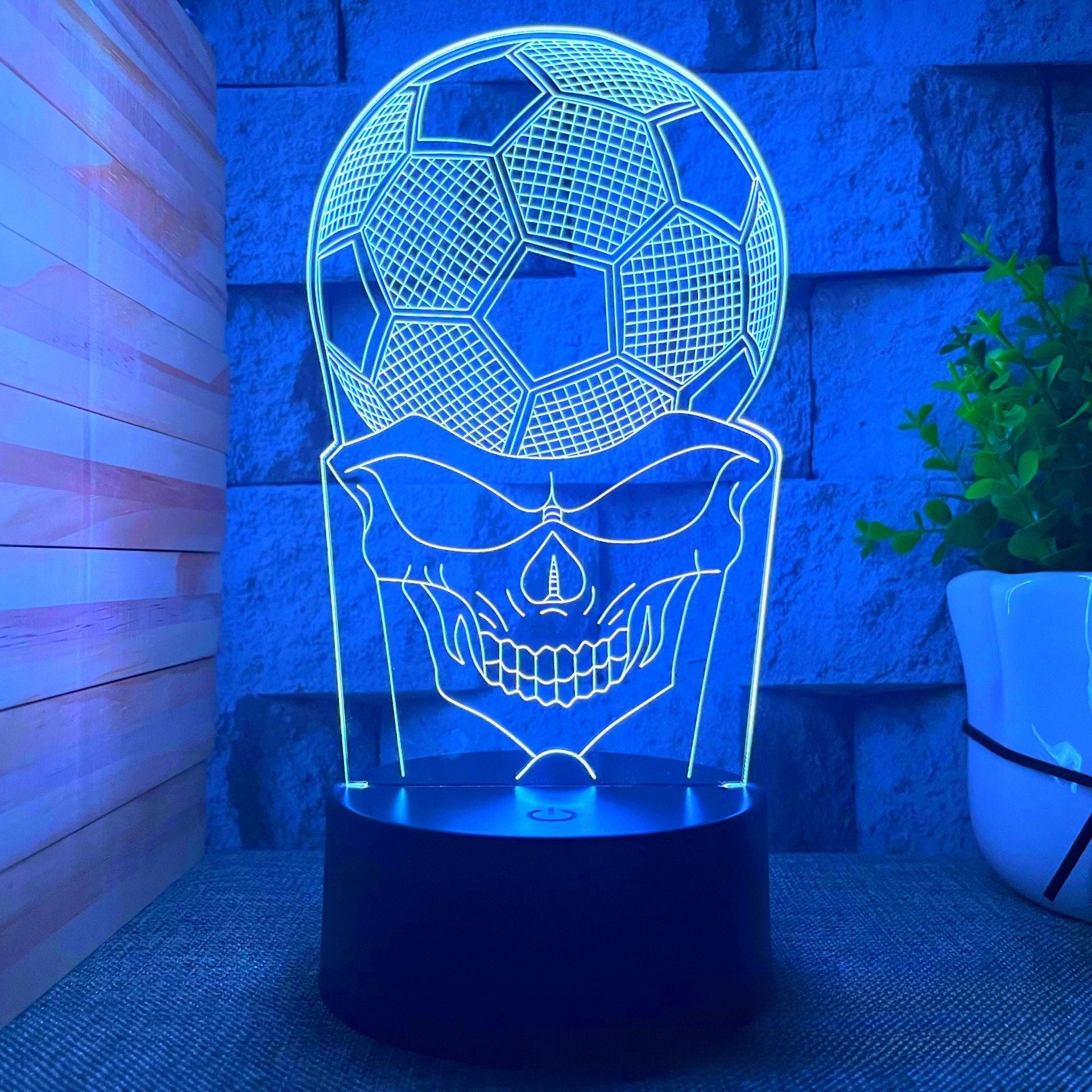 3D nightlight Football Club team logo