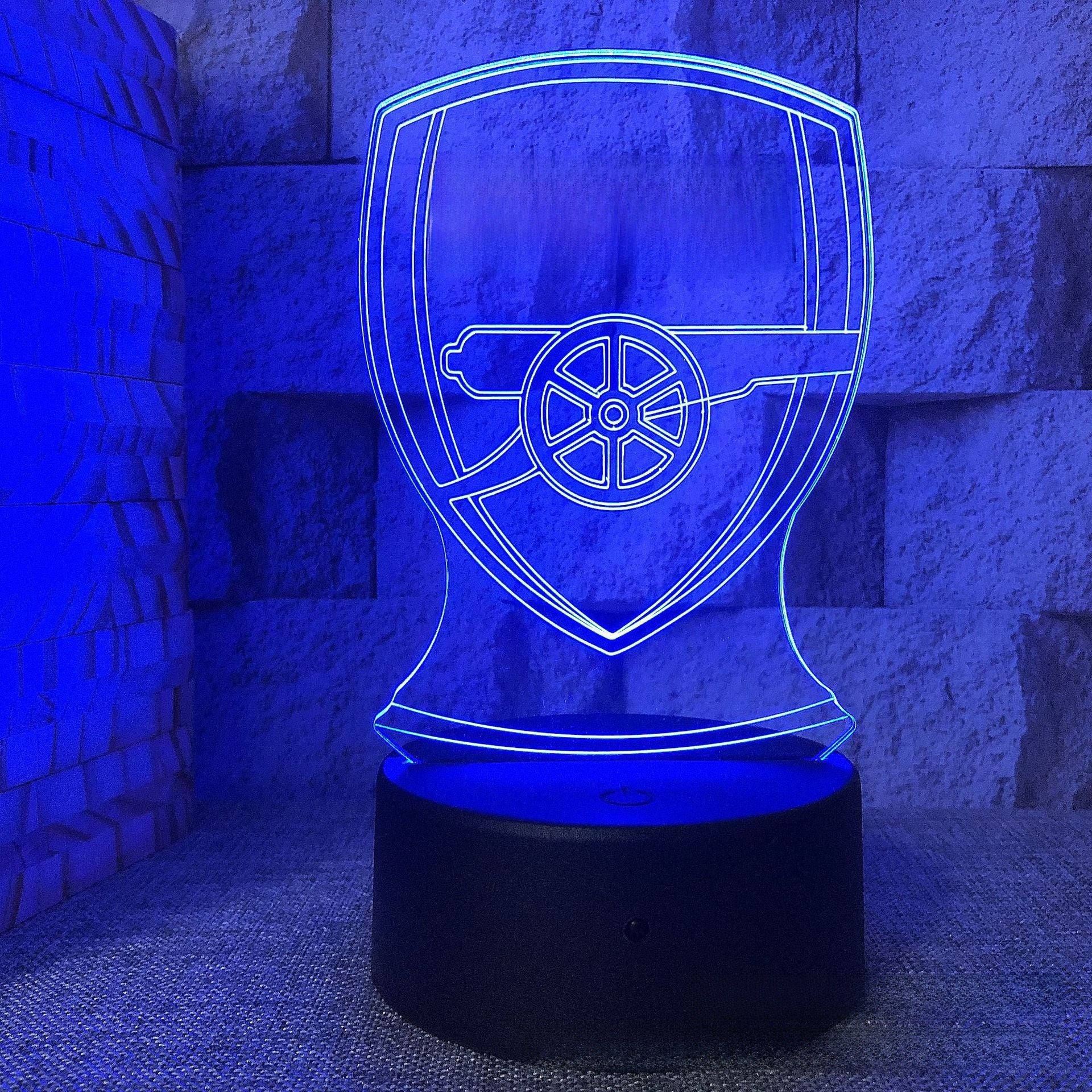 3D nightlight Football Club team logo