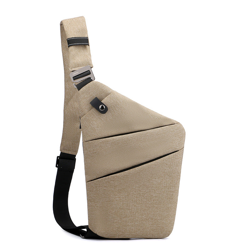Crossbody Chest Bag with Anti-theft Design