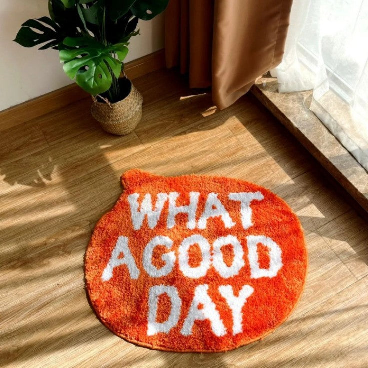 Cartoon-Shaped Absorbent Non-Slip Bedroom Rug